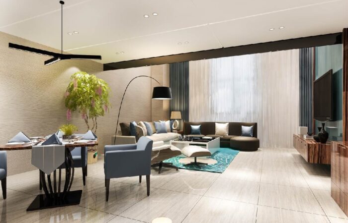 Interior designs with space