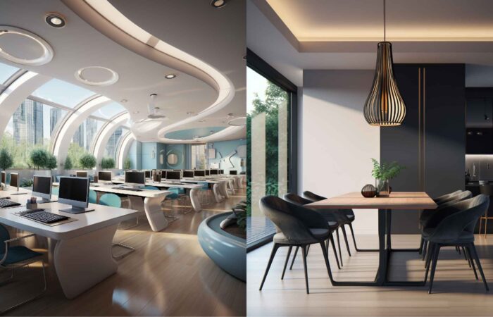 Commercial Interiors and Residential Interiors