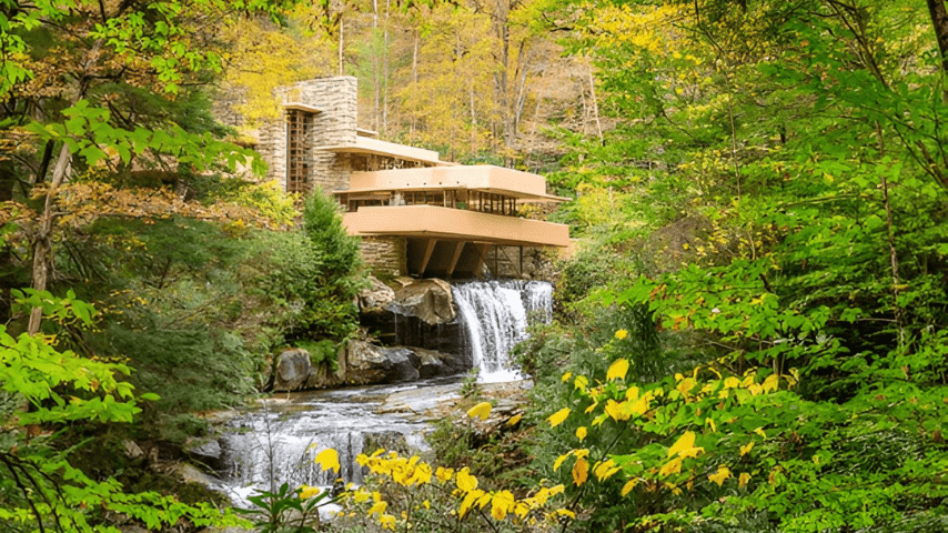 Frank Lloyd Wright, falling water