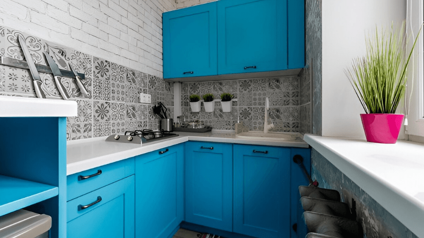 Small modular kitchen